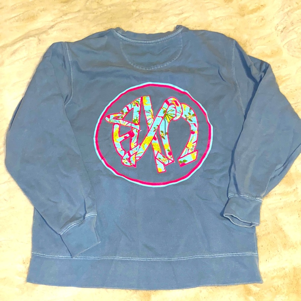 Alpha chi omega sweatshirt crew neck